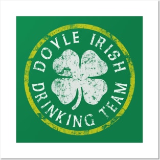 Doyle Irish Drinking Team St Patricks Day Posters and Art